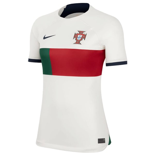 Camiseta Portugal Replica Segunda Ropa Mujer 2022/23